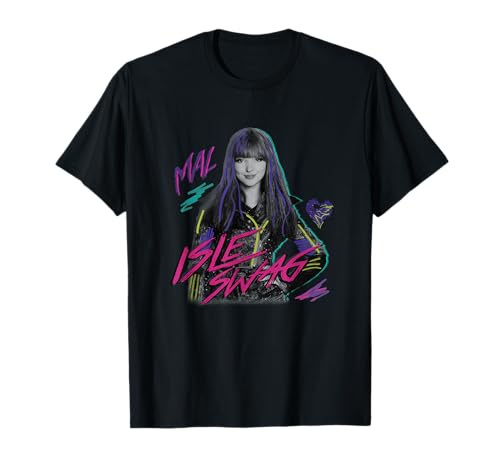 T-Shirt Disney Descendants 2 Mal style Isle Swag idéal pour le collège