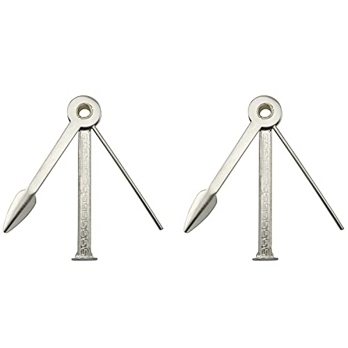 RLECS Pipe Cleaning Tool 2PCS Three-in-one Stainless Steel Smoking Pipe Cleaning Tool Czech Pipe Tool 3-in-1 Tobacco Pipe Scraper, Tamper and Pokers Tool