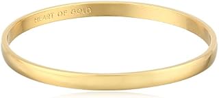 kate spade new york Idiom Collection "Heart of Gold" Bangle Bracelet, 7.75"