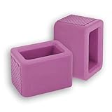 JOYCOURT Seat Belt Buckle Holder, 2 Pack Silicone Seat Belt Buckle Booster, Raises Seat Belt Buckle for Easy Access, No-Hassle Stand Upright Buckling Belt Buckle Holder, Car Accessories