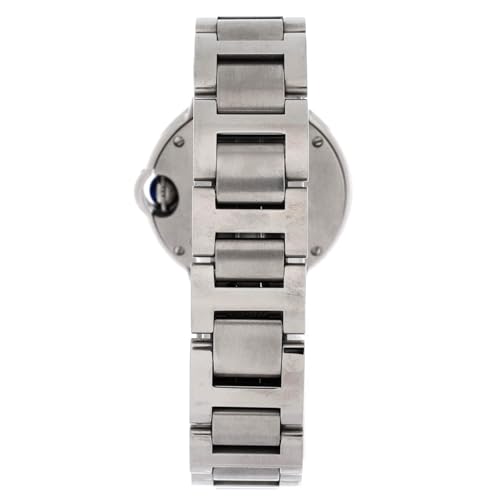 Pre-Loved Ballon Bleu de Cartier Quartz Watch Stainless Steel with Diamond Markers 284