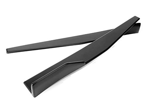 Amazon | 汎用 ABS 樹脂製 サイド カナード 86cm/未塗装 軽量 ブラック