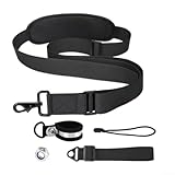 [Ajustement personnalisable] Confort adapté à vous. Cette bandoulière dispose d'une longueur réglable qui permet aux utilisateurs de personnaliser l'ajustement en fonction de leur taille corporelle, favorisant le confort pendant de longues heures d'utilisation.
