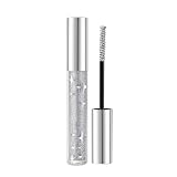 FGUUTYM Glitzer-Mascara für Wimpern, funkelnde, goldfarbene Wimperntusche, anhaltender -Mascara-Beweis, kein Verklumpen, buntes Augen-Make-up für Frauen, Hochzeit, Bühnenmusik Mascara De (A, One Size)