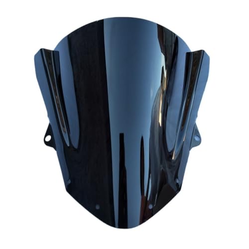 Pare-brise réglable pour ZX6R 2009-2016 | Déflecteur de vent moto bulle noire