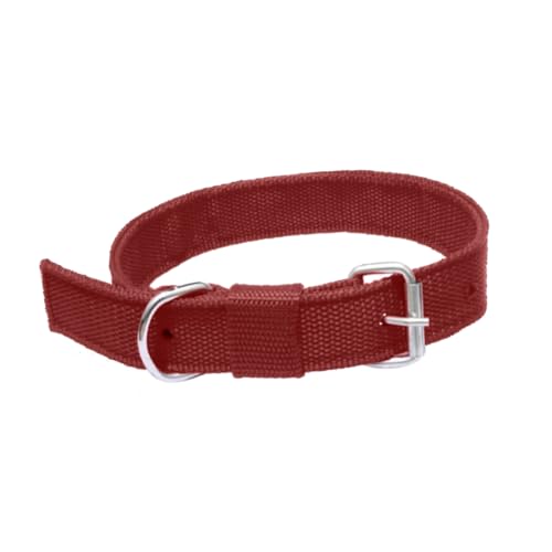 Image of Dog Neck Belt Collar, Comfortable, Adjustable Size for 24-35 Kg Pet (Brown, Large)