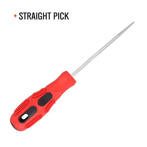 Horusdy 20208 4-Piece Precision Automotive Hook Set, Car Auto Oil Seal/O-Ring Seal Gasket Mini Precision Hooks Puller Remover thumb #5