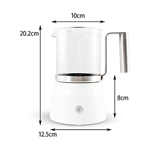 Vaporizador de Leche Batidora de Leche Calentador de Leche Vaporera automÃ¡tica de Leche de Acero Inoxidable 3 en 1 con Espuma frÃ­a y Caliente, Leche Caliente, Chocolate Caliente, lavavajillas LSDRAL - Imagen 8
