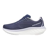 Saucony Women's Ride 18 Sneaker, Navy/Aster, US 10