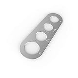 AQSXO Stainless Steel Spaghetti Tool, Pasta Measure Tool, Beautiful Premium Portion Measurer for Pasta and Noodles.