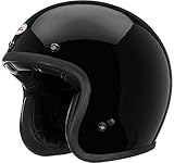 Custom 500 nero solido XS Bell B50061 - Casco Moto per Unisex- Adulto , Nero (Nero), XS