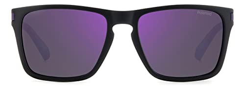 Polaroid PLD 2139/S Matte Black/Violet 56/18/140 unisex Sunglasses3