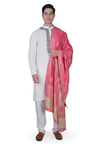 Image of Men's Kashmiri Wool Jamawar Shawl