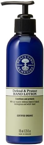 Neal's Yard Remedies Defend and Protect Hand Lotion | Conditions for Beautifully Soft Skin | 185ml
