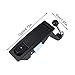 Hohopeti Hand Operated Adjustable Flush Lock for Cabinets Toolbox and Industrial Equipment Construction Enhanced Security Easy Operation Black Keyed Design