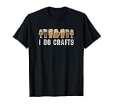 Craft Beer Vintage I Do Crafts Home Brew Art T-Shirt