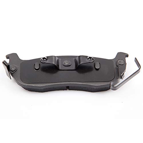 Image of cciyu D1041 D1509 Brake Pads w /Hardware Front Rear Disc Brake Pad Set | Fit For INFINITI For QX56 2007-2010,For Nissan For Armada 2007-2015,For TITAN 2008-2015