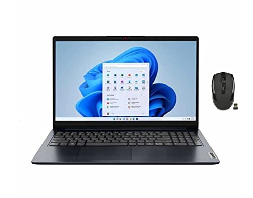 Image of Lenovo IdeaPad 15.6 inch FHD Premium Laptop | Intel Pentium Silver N6000 Processor | Intel UHD Graphics | Windows 11 Home | Blue (Blue, 12GB RAM | 128GB SSD)