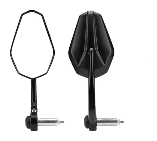 Espejos laterales para motocicletas Yamaha MT09 y MT07 de gran visibilidad
