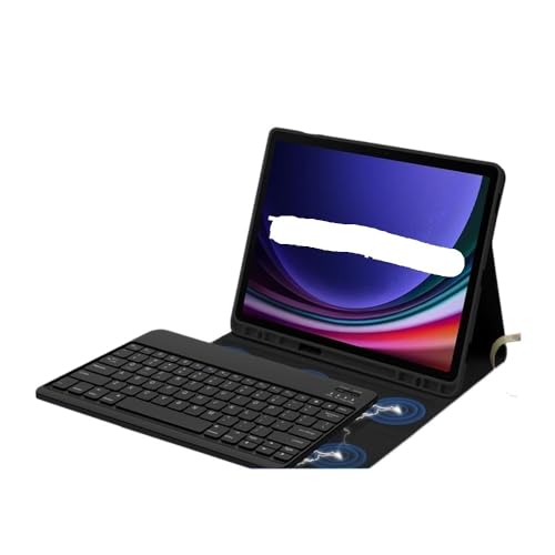 Housse clavier magnétique Samsung Tab S9 S10 portable noir - 2