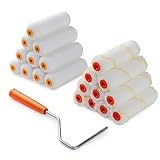 HANJKINZ 4 inch Paint Roller Kit, 20 Pack Small...