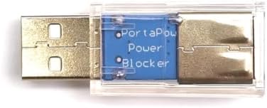 PortaPow USB Power Blocker - Stops Charging, Allows Data (Single Pack)