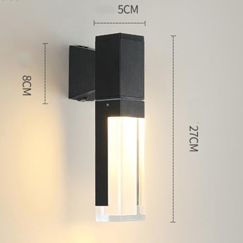 Iluminación de exterior e interior con lámparas de pared LED modernas 8