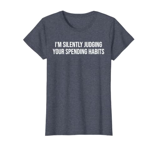 Funny Financial Advisor T-Shirt, Women, Heather Blue, 3X-Large