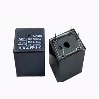 HJR-21FF-S-Z HJR21FFSZ 24VDC DCV24 24V 5PIN Relay 1Pcs(10PCS) : Amazon ...