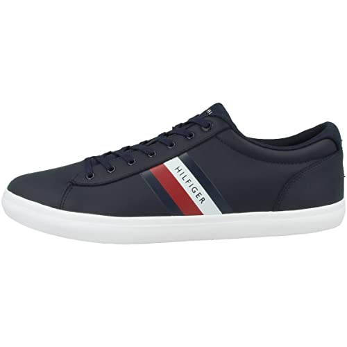 Tommy Hilfiger Homme Sneakers en cuir blanc pour un style quotidien