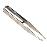 VINTORKY Augenbrauenpinzette Mit -licht Tragbares Haarentfernungswerkzeug Für Damen Präzise...