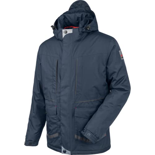 Parka de travail Draco marine veste matelassée longue et résistante
