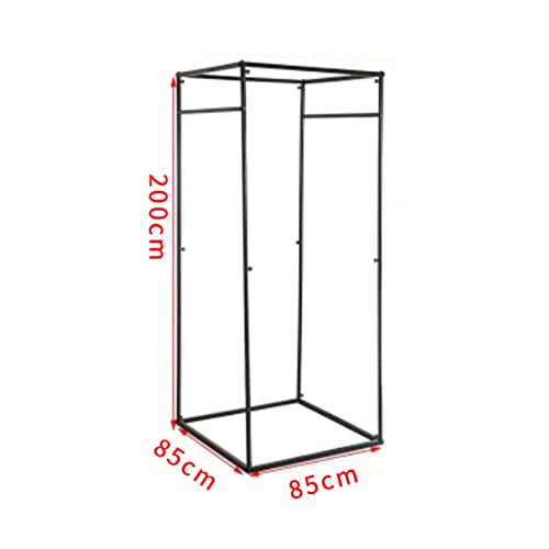 Vestidor utilizado en centros comerciales y eventos de moda con cortina 6
