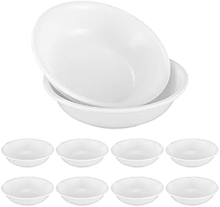 Cabilock 10pcs Dipping Sauce Dishes Sauce Bowls Round Soy Sauce Dipping Bowls for Ketchup BBQ Sauce or Seasoning