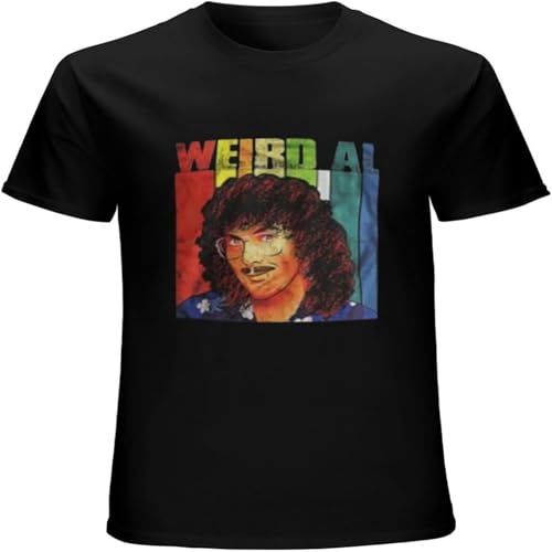 Photo de Weird Al Yankovic T Shirts for Men Funny T-Shirts for Men Tees Black M