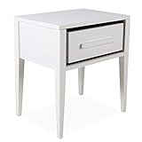 Die dekorative Nachtkonsole ist ideal im Schlafzimmer als Nachtschränkchen an Ihr Bett zu stellen.