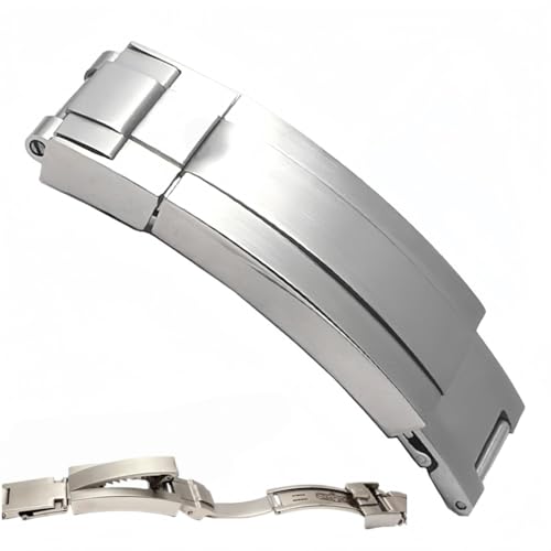 Fermoir bracelet de montre en acier inoxydable 16x9mm pour Rolex Daytona Sub - 3