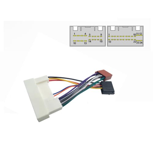Câble ISO autoradio Kia Ceed Optima Soul et Hyundai Sonata adaptateur faisceau