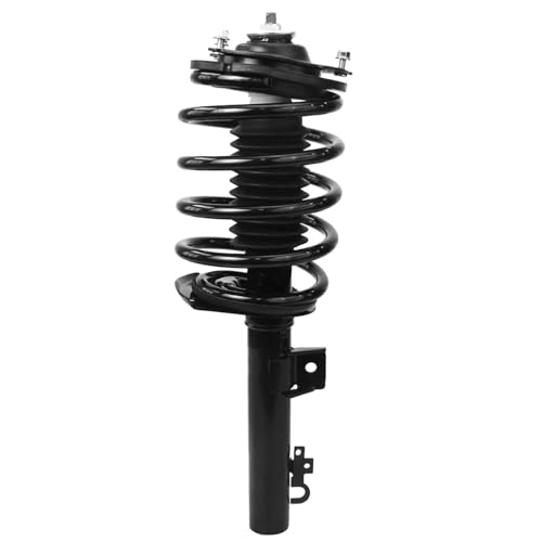 Image of Detroit Axle - Front Struts Kit for Ford 1996-2007 Taurus 1996-2005 Mercury Sable, 2 Struts Coil Spring 4 Outer Inner Tie Rods 2 Boots 1997 1998 1999 2000 2001 2002 2003 2004 Replacement
