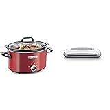 Crock-Pot SCV400RD - Olla de cocción lenta + Foodsaver FFS014X Envasadora al vacío