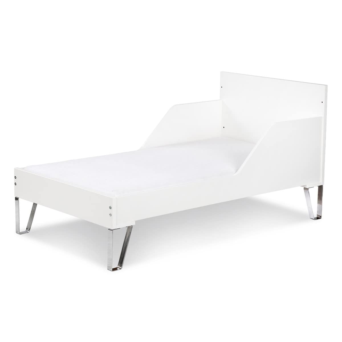Mon Mobilier Design Blanka Cuna evolutiva Convertible en cama Niño 140X70 Blanco