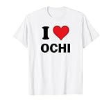 I Heart Ochi Japan Love Japanisches Souvenir-Artikel T-Shirt