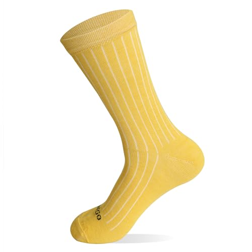 Image of Unisex Pure Cotton Combed Regular Fit Ribbed Crew Socks | Soft Breathable Socks for Men and Women | Ideal for Office Wear, Casual Outfits & Daily Use