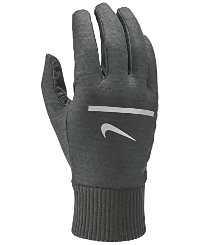 Nike Men`s Heathered Sphere Dri-FIT Running Gloves (G(NRGK1-061)/S, Small)