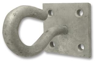 HOOK ON PLATE 50X50MM HDG (PK2)