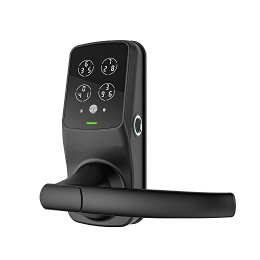 Lockly Secure Pro Smart Door Lock with Wi-Fi Hub, Matte Black