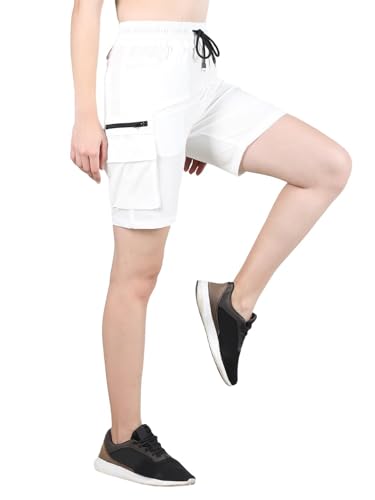 Image of CHKOKKO Summer Basketball Sports Workout Gym Training Wear Shorts for Women