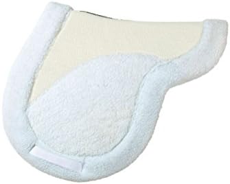 Success EquestrianDeluxe Hunter NO Slip Saddle Pad White, Large