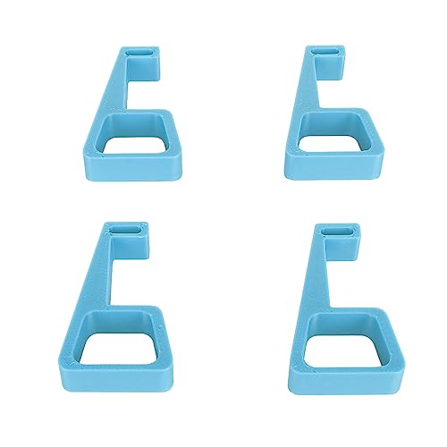 Pies de Refrigeración de Soporte para Consola Delgada PS4, Soporte Horizontal para Consola de Juegos, Pies de Soporte Elevados Horizontales Soporte de Patas de Refrigeración (Azul)