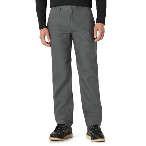 Amazon Basics Men's Relaxed Fit Duck Utility Workwear Pants, Charcoal, 34W x 34L by Amazon Basics - Used condition - US$20.45